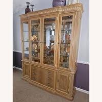 Glass Door Cast Iron Cabinet/Bookshelf - AptDeco