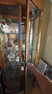 Moving Sale! Beautiful and elegant wood china cabinet. Gorgeous!