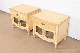 Henredon French Provincial Louis XV Cream Lacquered ...