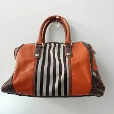 Vintage Top Handle Boston Bag Large HENRI BENDEL ...