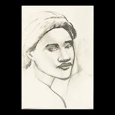 1949 After Paul Gauguin "Tahitian Sketch", First Edition ...