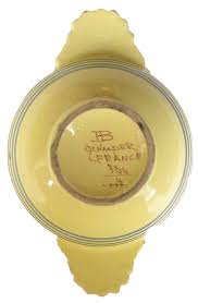 Vintage French Soleil Yellow Quimper Collection, Set of 3 ...