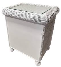 Wicker 2 Drawer Nightstand - Elana