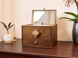 Wooden Jewelry Box , Custom Jewelry Organizer Box with ...