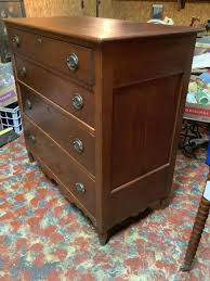 Lot - Antique Mahogany Four Drawer Chest