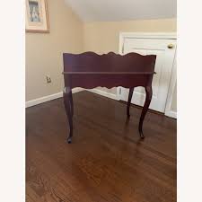 Mahagony Queen Anne Writing Desk - AptDeco