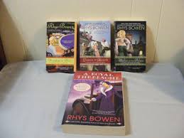 RHYS BOWEN - 4 bks/6 HISTORICAL Cozy Mysteries HER ROYAL ...