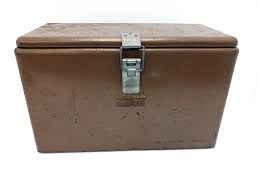 Vintage Hemp & Co Little Brown Chest Cooler Ice Box Circa ...