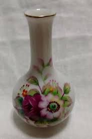 Vintage Miniature Handpainted Floral Vase Bone China porcelain Occupied Japan 4" | eBay