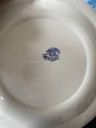 VINTAGE BLUE WILLOW WARE BY ROYAL CHINA 12" PLATE | eBay