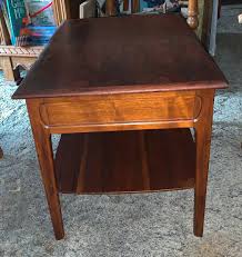 Mid Century Walnut End Table / Side Table by Mersman (ET221 ...