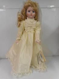 Vintage 1988 Heritage Mint 16" Wedding Bridal Porcelain Doll ...