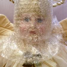 ANIMATED PORCELAIN CHRISTMAS ANGEL / LARGE 32 INCHES / HER ...