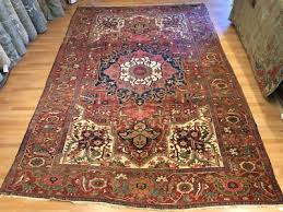 Terrific Tribal - 1900s Antique Oriental Rug - Nomadic Carpet - 9.4 x 14.3 ft. | eBay