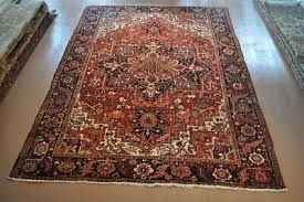 Antique-Heriz EALRY 1900 handmade 9' x 13' Authentic matches Kazak, Serapi rugs | eBay