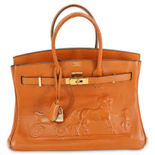 Sold at Auction: Hermes Style Leather Bag