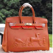 Hermes Birkin Horse Togo Leather Orange 35cm