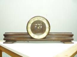 Beautiful German Art Deco Mantel Clock by Hermle, 1930s Design - Etsy