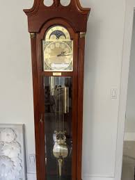 grandfather clock antique long case standing used | eBay