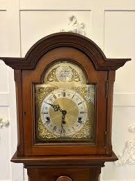 Antique Edwardian Inlaid Mahogany Longcase Clock, 1905 ...