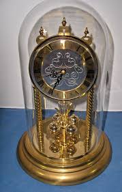 Condor Anniversary Clock Quartz Glass Dome, Parts or Repair ...