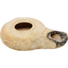 Jesus Time Herodian Oil Lamp for Sale - Discovered in Jerusalem