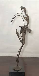 3 Cast Bronze Sculptures Ballerinas Ballet Dancer Statues Hand Made Marble Base | eBay