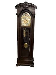 Empire 9 Tube Mahogany Grandfather Clock (elite Germany ...