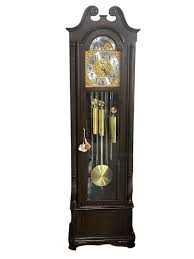 Sold at Auction: HERSCHEDE MAHOGANY GRANDFATHER CLOCK