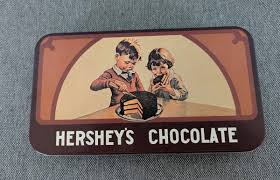 Hershey's Milk Chocolate Tin Box Advertising Vintage 1984 Original Owner Rare | eBay