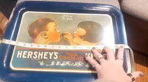 Vintage Large Hersheys Chocolate Metal Trays Made in England - Etsy