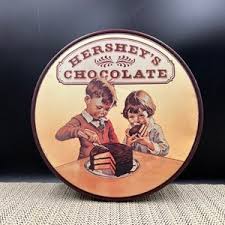 Vintage 1980's Hershey's Chocolate Tin - Etsy
