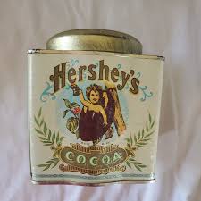 Vintage Hershey's Cocoa Tin Canister Can; Bristol Ware Reproduction | eBay