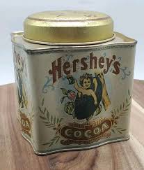 Bristol Ware Half Pound Hersheys Cocoa Tin Container - EMPTY | eBay