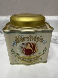 Vintage Hershey's Cocoa Tin Canister Can Bristol Ware | eBay