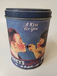 Collectible 1995 Hershey's "A Kiss for You" Tin Canister | eBay