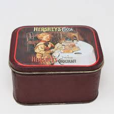 Tins, Gift Tin / Candy Tin, Hershey's Cocoa Chocolate Crying ...