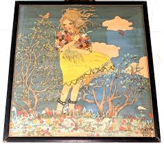 Franz Cizek (1865- 1946) Antique Framed Original Lithograph ...