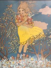 Franz Cizek 'herta Zuckermann' C.1924 Original Antique ...