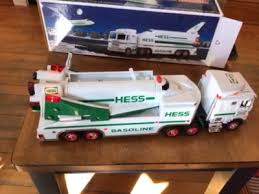 Vintage 1999 Hess Toy Truck and Space Shuttle With Satellite- Used In Box Works | eBay