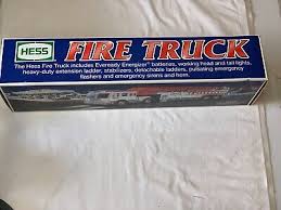 HESS 2000 FIRETRUCK Play Truck Vehicle , Extending Ladder ...