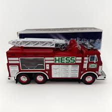 Hess 2005 Emergency Fire Truck with Rescue Vehicle N128 | eBay