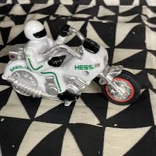 2007 HESS White MOTORCYCLE Loose Rev-and-Go Replacement for ...