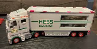 2003 HESS Toy Truck and Race Cars w/ Working Lights - No Box | eBay