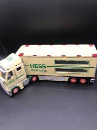 HESS gasoline toy big truck diesel with working lights | eBay