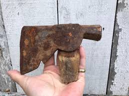 Buy Vintage Axe Head - Old Hatchet - Iron Tool Online in India ...