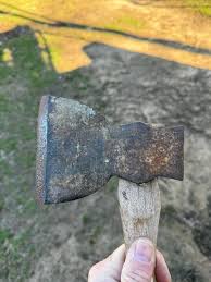 What is the profile and purpose of this old hatchet with a ...