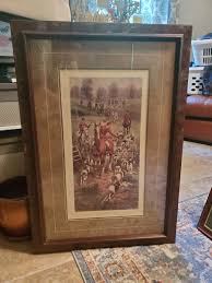Going to Cover" By Heywood Hardy Framed foxhunt picture ...