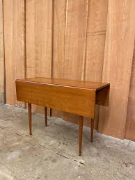 Mid Century Modern Drexel Profile Dining Table with 3 Leaves