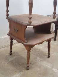 Pair of Antique Heywood Wakefield End Tables - Lil Dusty ...